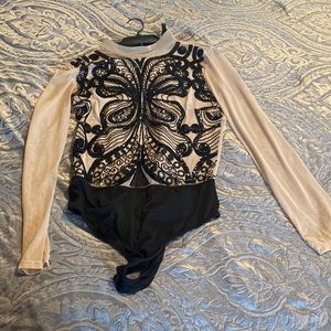 1xl dress body suit